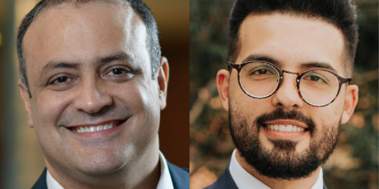 Alexandro Barbosa (Allianz Seguros) e Matheus Assunção (BP Seguradora)