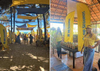 BB Seguros promove ação na Praia do Futuro, em Fortaleza, e reforça presença da marca no Nordeste